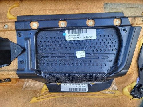 BMW Z3 Tür Verkleidung Leder Schwarz LINKS + Griff + Chrom Leiste Airbag-Klappe