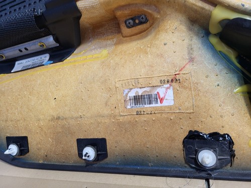 BMW Z3 Tür Verkleidung Leder Schwarz RECHTS + Griff + Chrom Leiste Airbag-Klappe