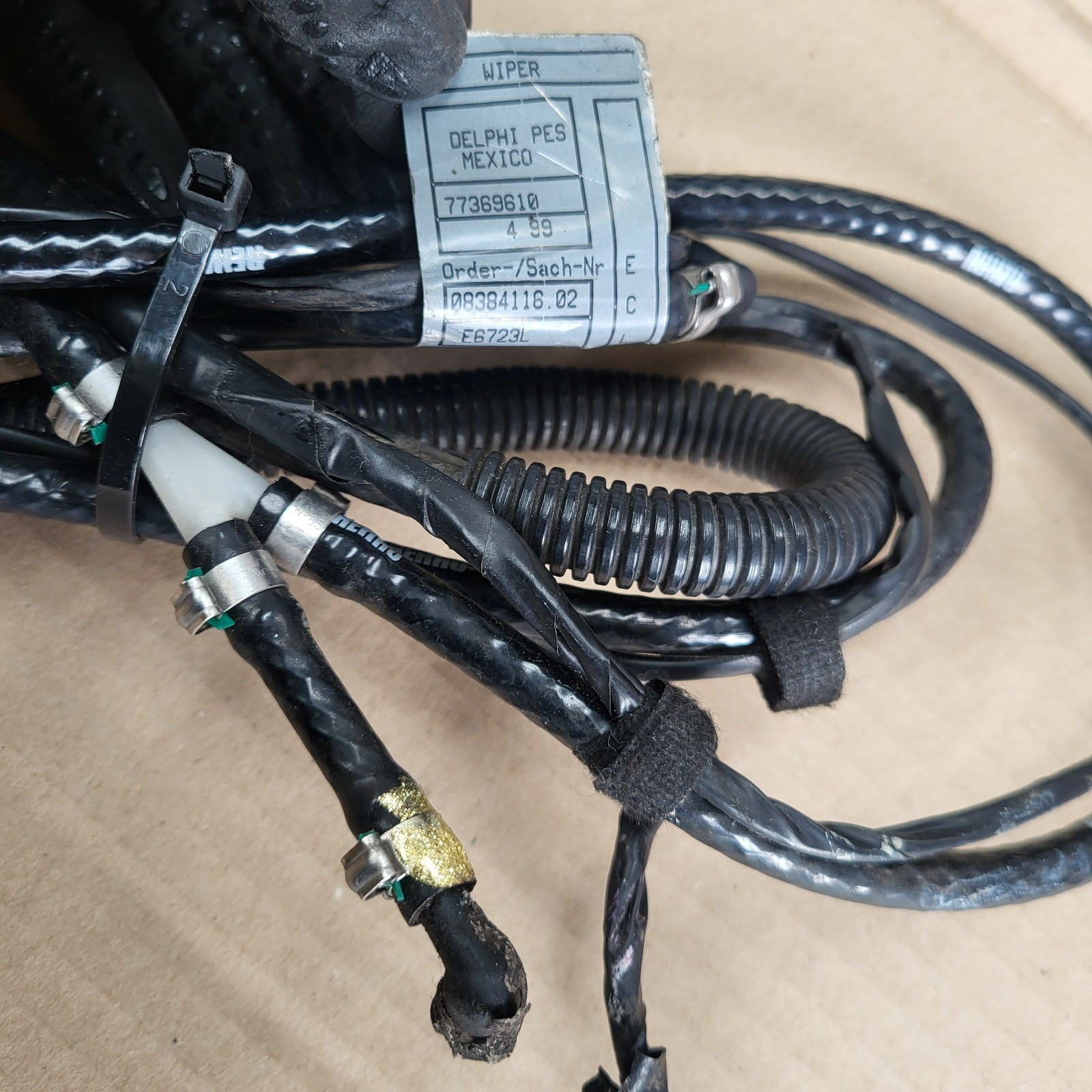 BMW Z3 Roadster Coupe Wischwasser Leitung Schlauch  Kabel Stecker Beheizte Düsen