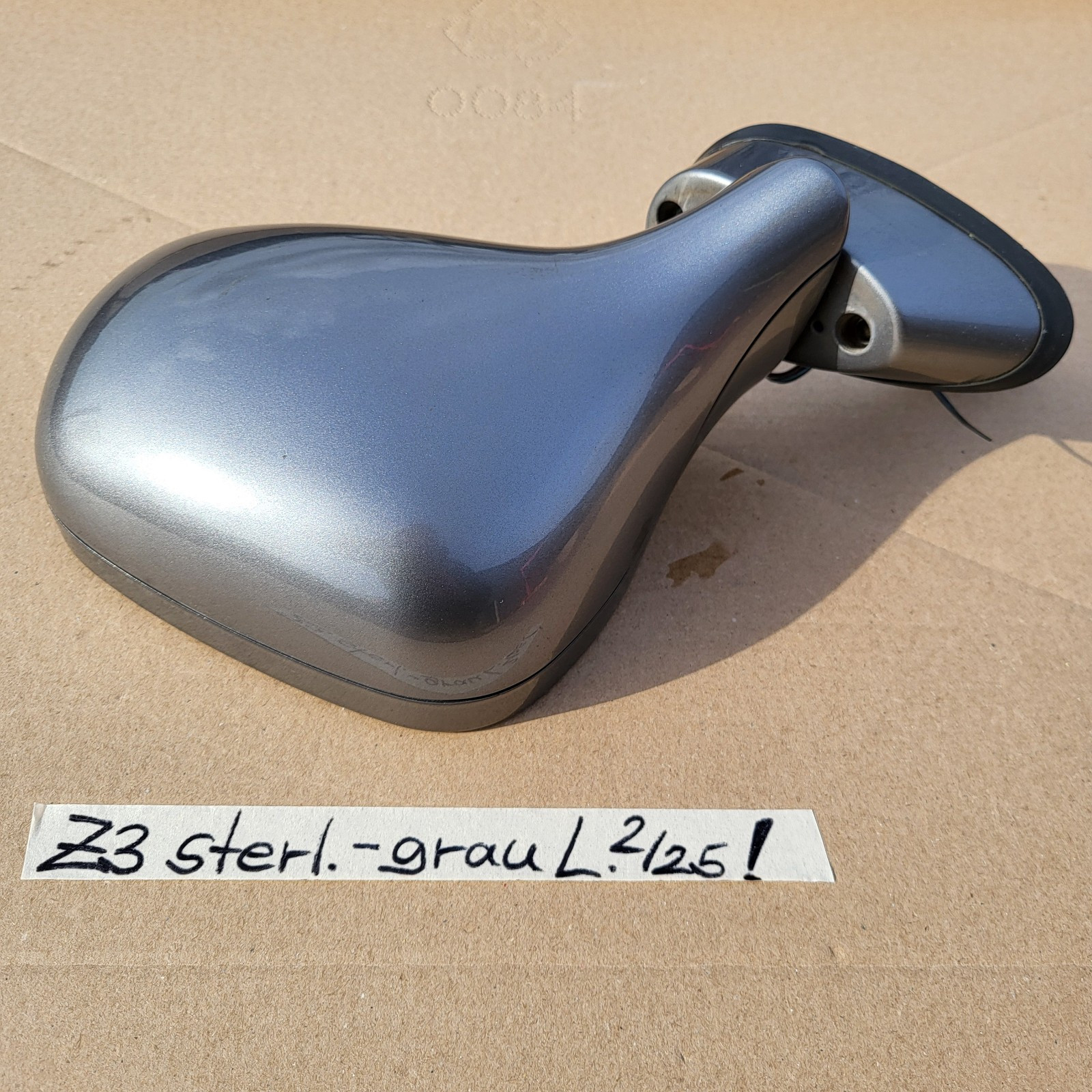 BMW Z3 Roadster Coupe Seiten Außen Spiegel LINKS sterling Grau Metallic RHD
