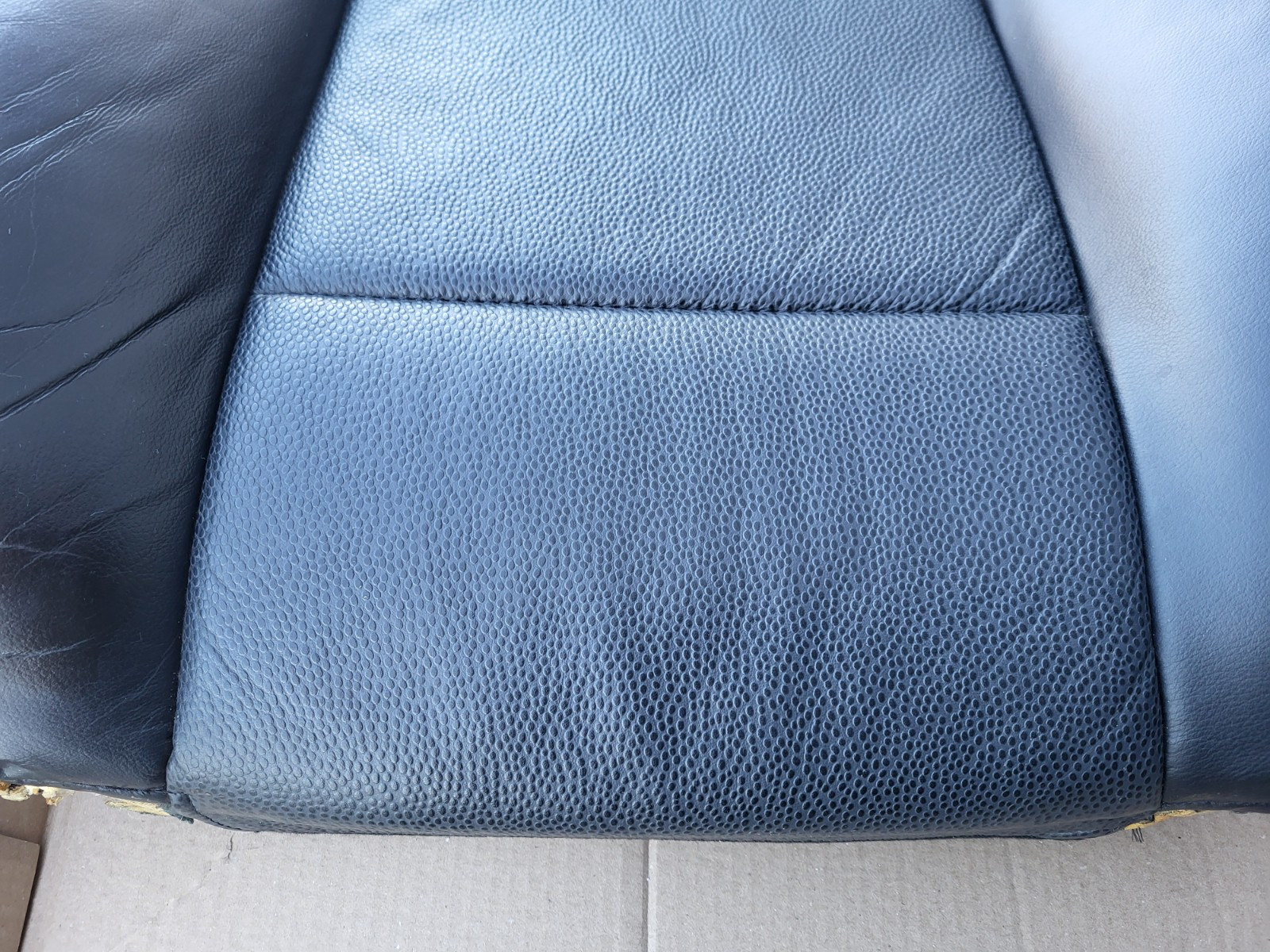 BMW Z3 Roadster Beifahrer Sitz Oberteil Lehne Leder schwarz Rückenlehne Point 