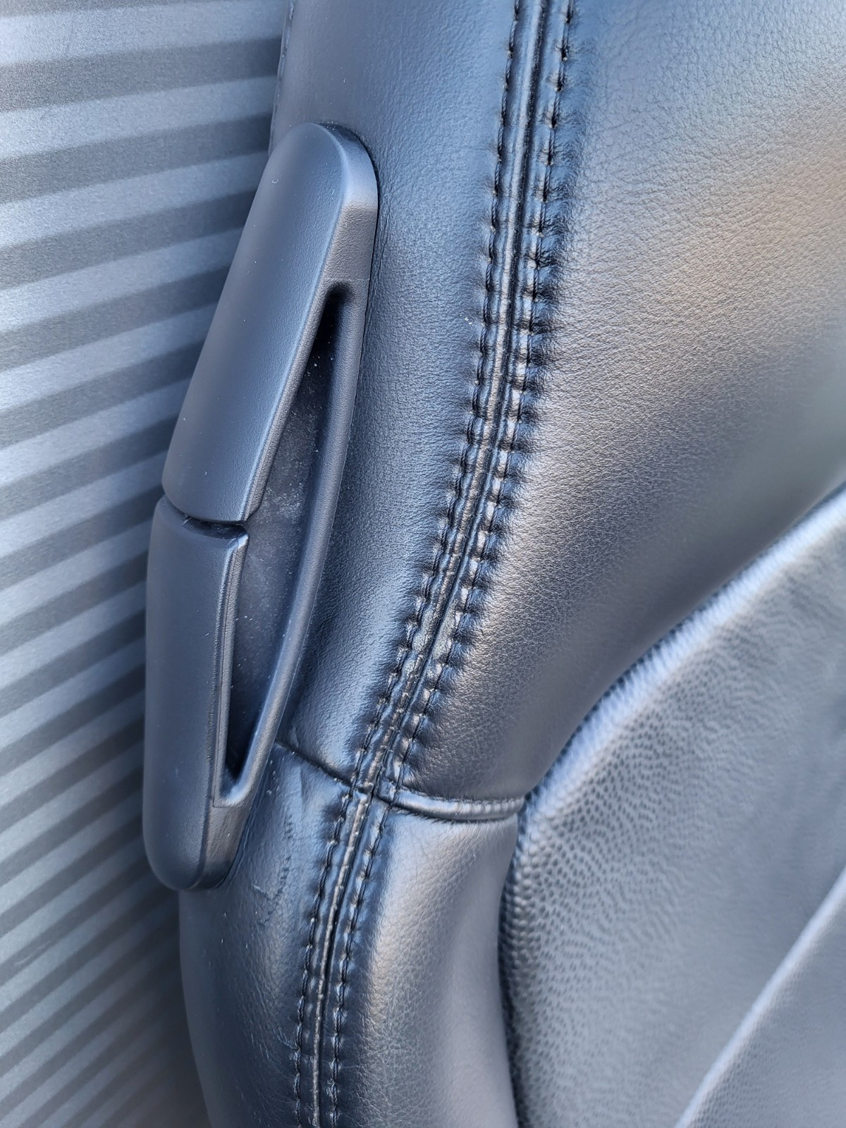 BMW Z3 Roadster Beifahrer Sitz Oberteil Lehne Leder schwarz Rückenlehne Point 