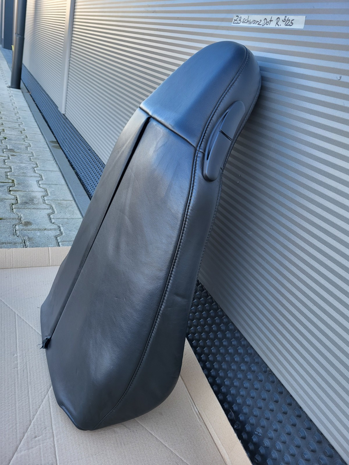 BMW Z3 Roadster Beifahrer Sitz Oberteil Lehne Leder schwarz Rückenlehne Point 