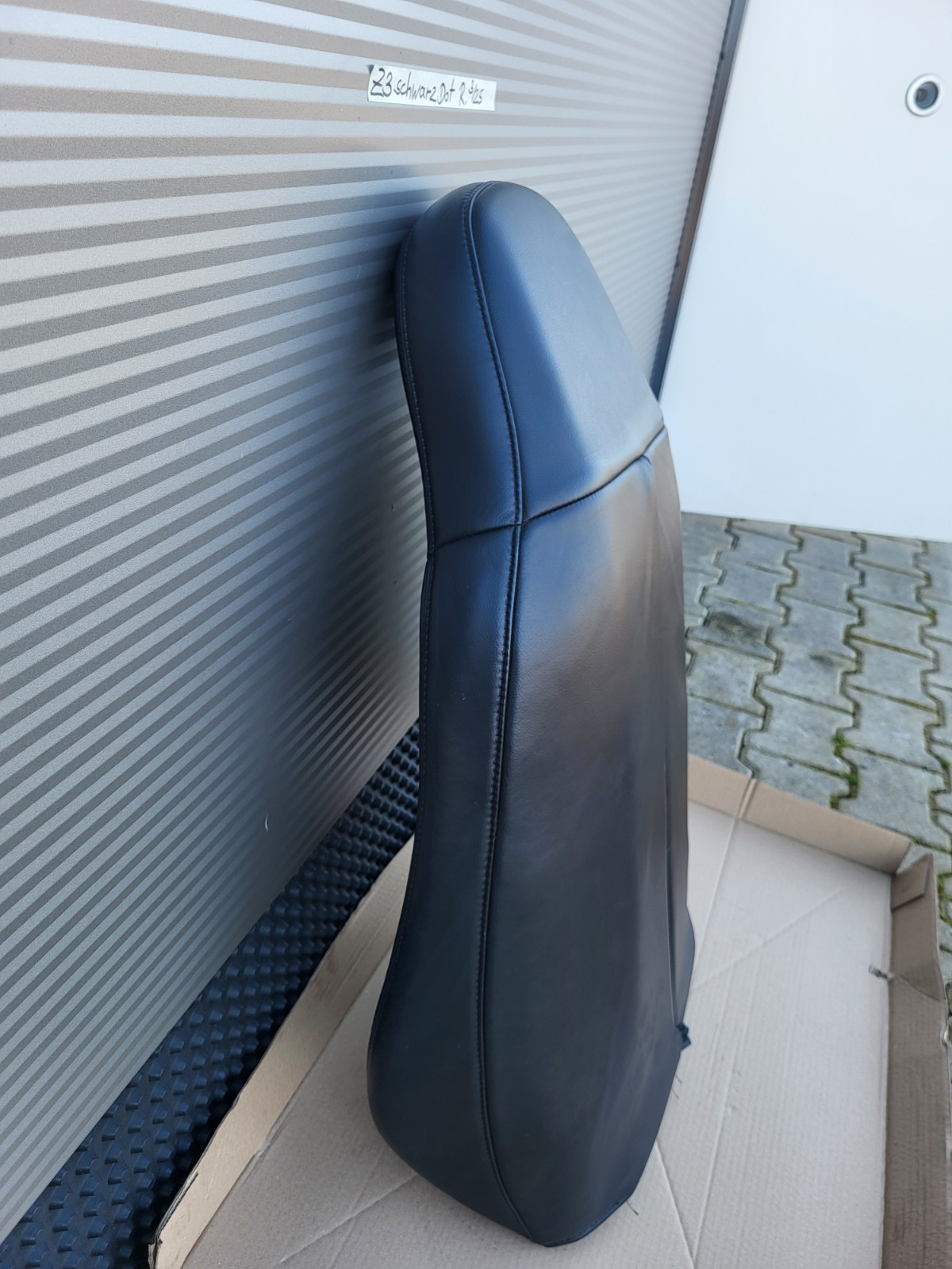 BMW Z3 Roadster Beifahrer Sitz Oberteil Lehne Leder schwarz Rückenlehne Point 