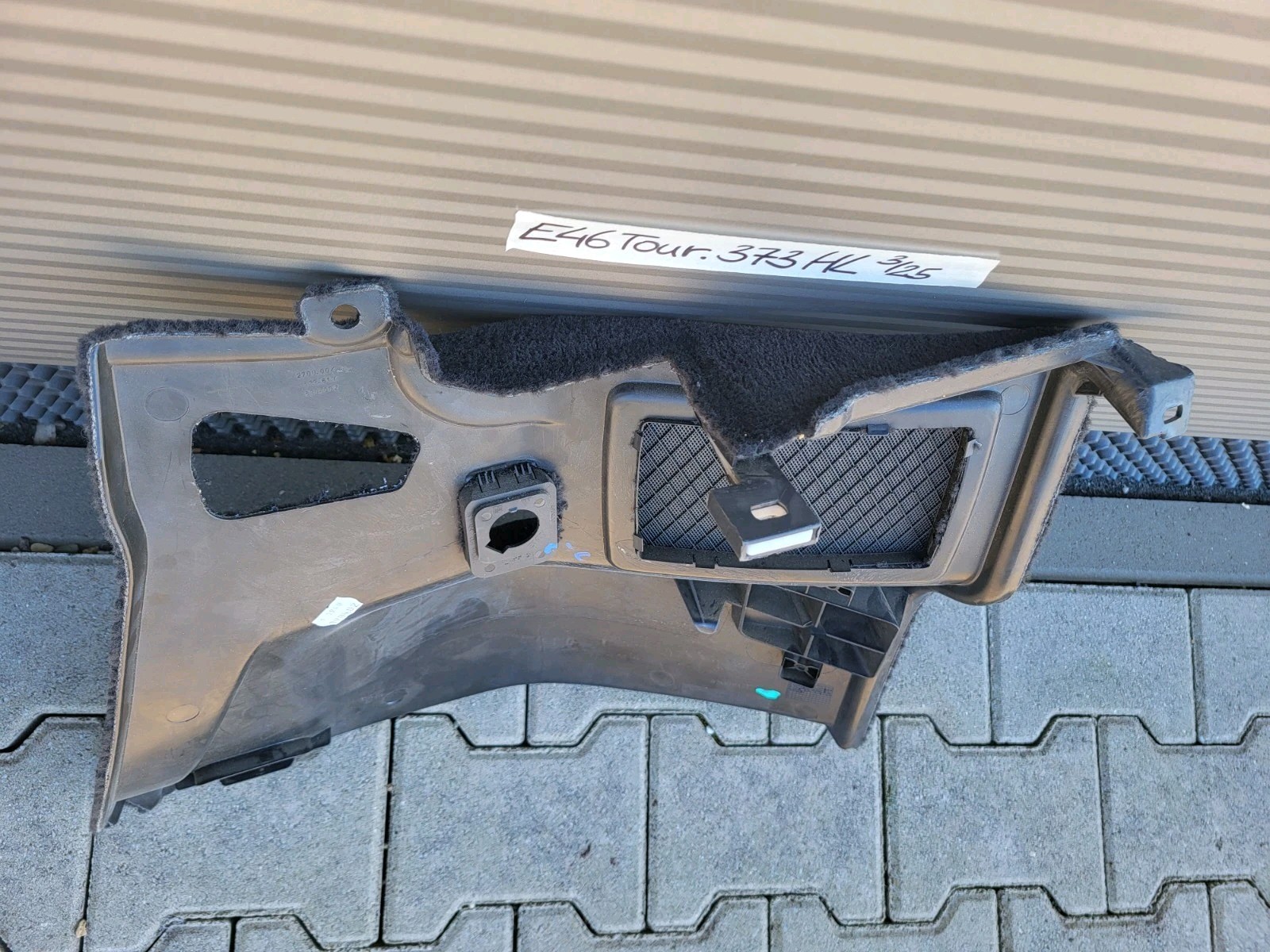 BMW E46 Touring Kofferraum Verkleidung / Gepäckraum Abdeckung LINKS 8208373