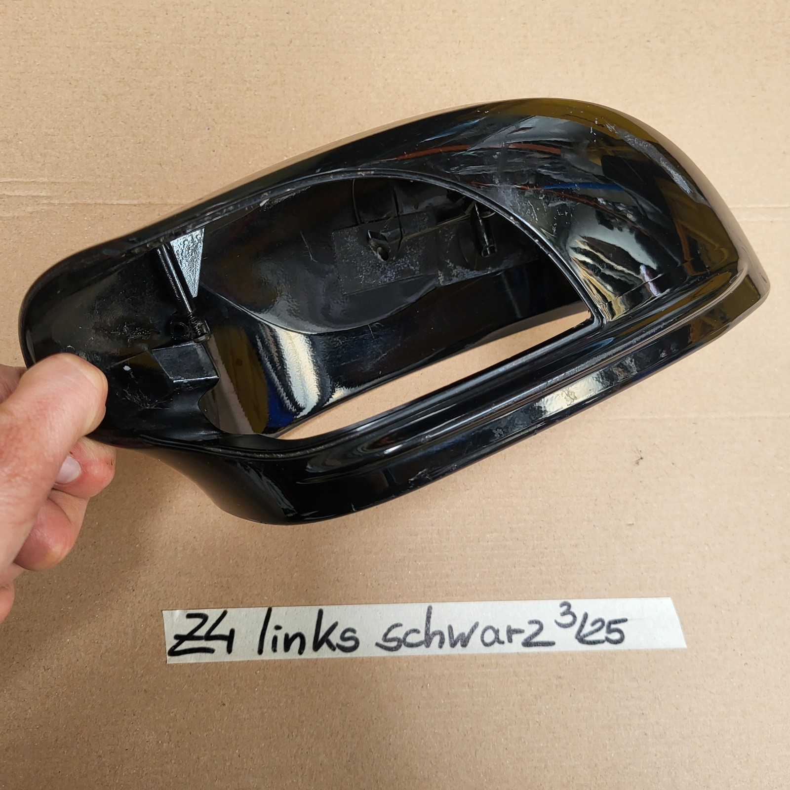 BMW Z4 E85 E86 Seiten Außen Spiegel Kappe Gehäuse LINKS black saphir schwarz