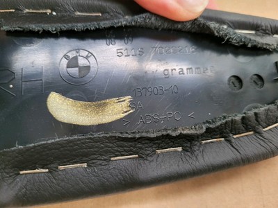 BMW Z4 E85 E86 Mittelkonsole Verkleidung Leder Blende Kniepad rechts + links
