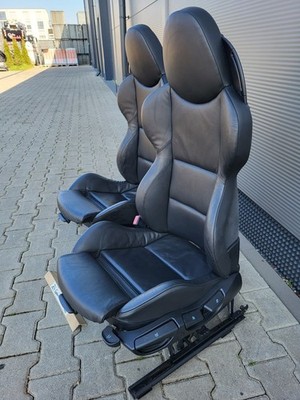 Sitze BMW Z4 E85 Fahrer + Beifahrer Sport Sitz Leder ohne Sitzheizung  ABHOLUNG