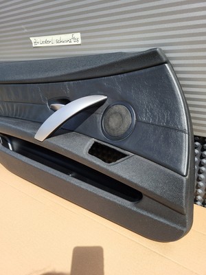 Türverkleidung BMW Z4 E85 Türtafel Fahrer Seite LINKS Leder Oregon Schwarz Black