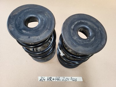 Federn BMW Z4 E85 Spiral Tonnen Fahrwerks Schrauben Feder HINTEN rechts + links