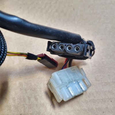 BMW Z3 Roadster  Sitz Stecker Anschluss Kabel abgeschnitten 9 Einzel Kabel 