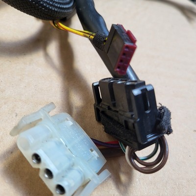 BMW Z3 Roadster  Sitz Stecker Anschluss Kabel abgeschnitten 9 Einzel Kabel 