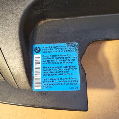 BMW Z4 E85 Verkleidung  Schlossträger Oben Kühler Motor Abdeckung  7162123 