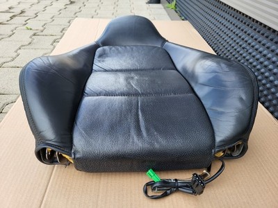 BMW Z3 Roadster Fahrer Sitz Oberteil  Leder schwarz Rücken Lehne Polster Heizung