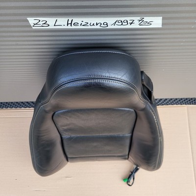 BMW Z3 Roadster Fahrer Sitz Oberteil  Leder schwarz Rücken Lehne Polster Heizung