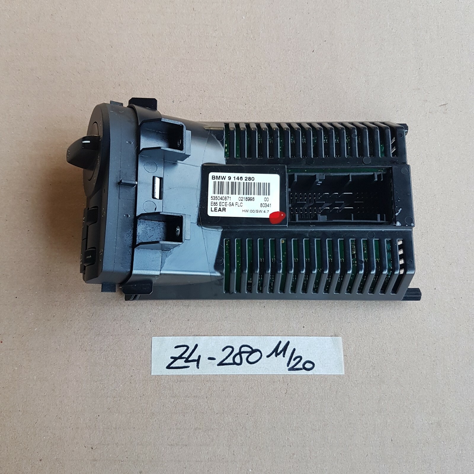 BMW Z4  Halogen Lichtschalter Schalter Einheit Licht Nebel Scheinwerfer 9146280