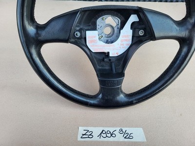 BMW E31 E34 E36 E39 Z3 Lenkrad 1093354 Leder Lenker Schwarz + Fahrer Airbagmodul