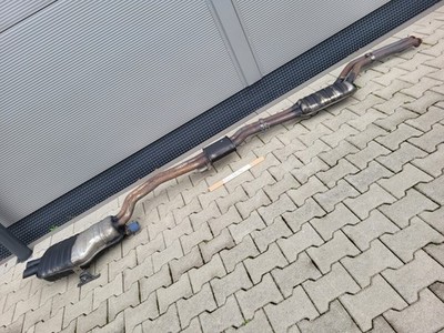 BMW E46 Auspuff Endschalldämpfer Endtopf + Mittelschalldämpfer 7502674 ABHOLUNG