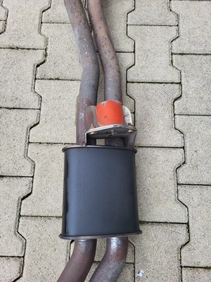 BMW E46 Auspuff Endschalldämpfer Endtopf + Mittelschalldämpfer 7502674 ABHOLUNG