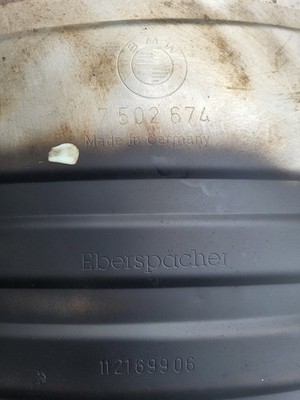 BMW E46 Auspuff Endschalldämpfer Endtopf + Mittelschalldämpfer 7502674 ABHOLUNG