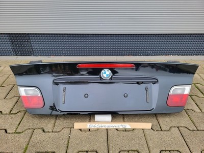 Original BMW E46 Cabrio Heckdeckel Heckklappe Kofferraum Schwarz ABHOLUNG