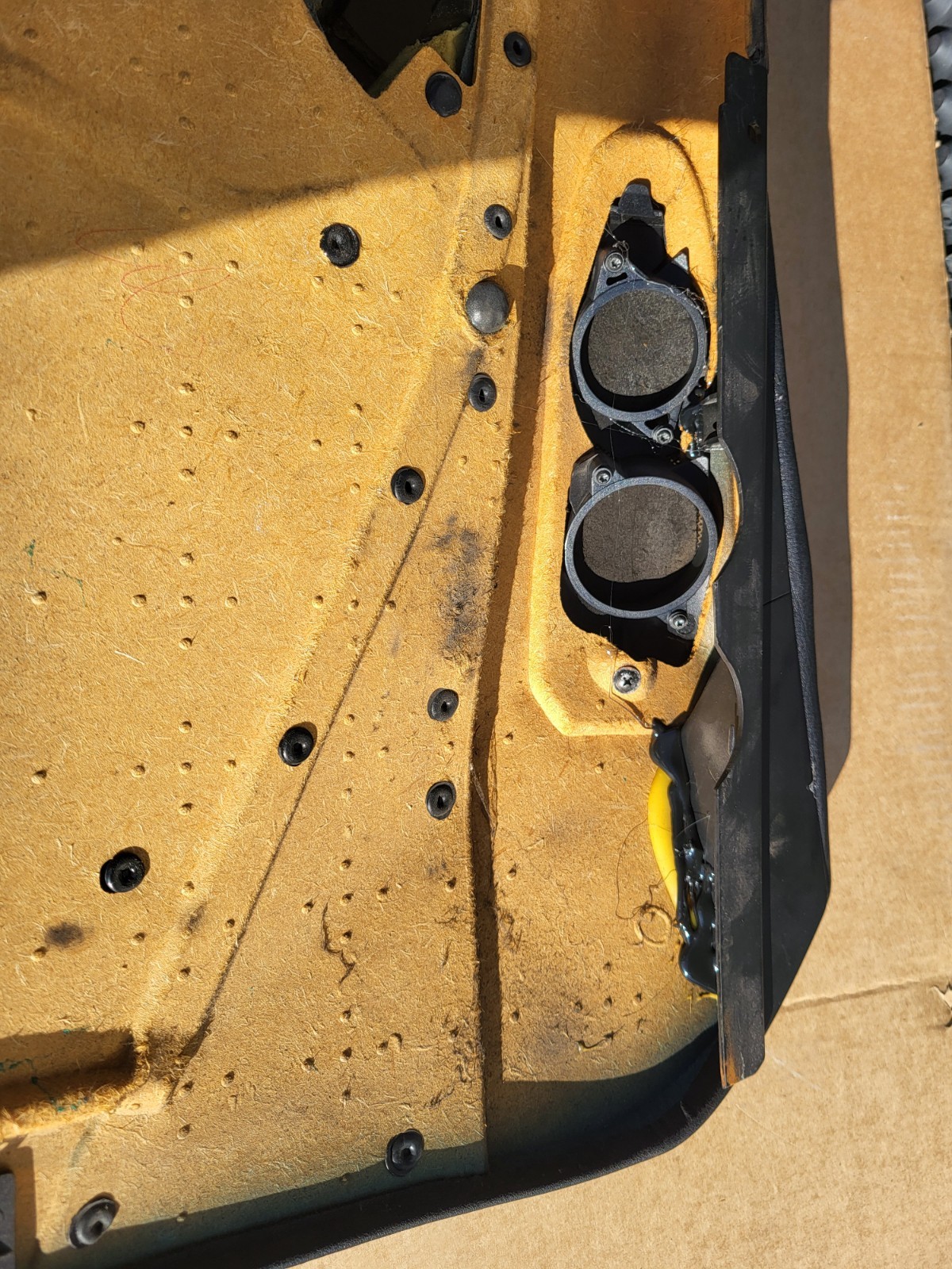 BMW Z3 Roadster  Tür Verkleidung Leder Dot Schwarz RECHTS + Tür Griff