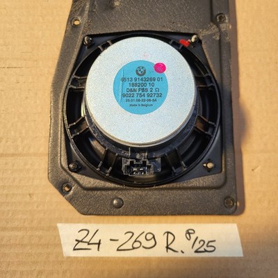 BMW Z4 E85 E86 Tiefton Lautsprecher Subwoofer für Sound System 9143269 RECHTS