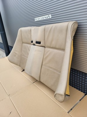 BMW E46 Cabrio Rückbank Rücksitz Bank Sitz Lehne HINTEN Leder Beige ABHOLUNG
