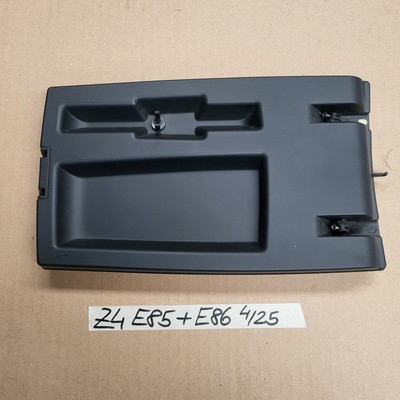 BMW Z4 E85 E86 Klappe Deckel Ablage  Mittelkonsole  HINTEN Schwarz Black 6978100