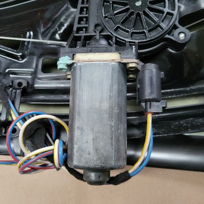 Original BMW E46 Cabrio Fensterheber Mechanismus + Motor + Scheibe Hinten RECHTS