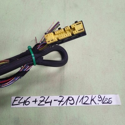 BMW Z4 E85 E86 E60 E63 E46 Z3 Sitz Stecker 12 Kabel + Abdeckkappe 8369719 