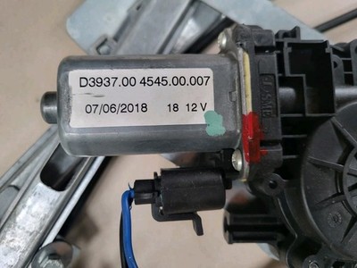 BMW E46 Cabrio Coupe Fensterheber Mechanismus Motor + Gestänge LINKS = Fahrer 