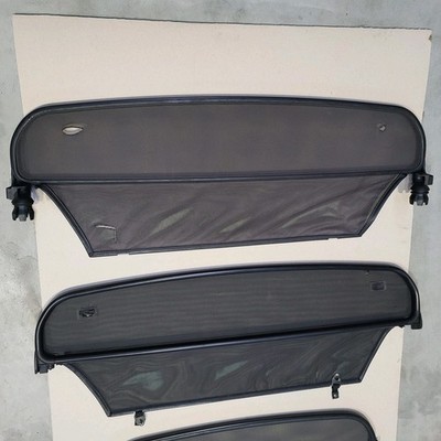 3x BMW Z3 Roadster Windschott Windschutz Abweiser Wind Stop Netz + Rahmen 