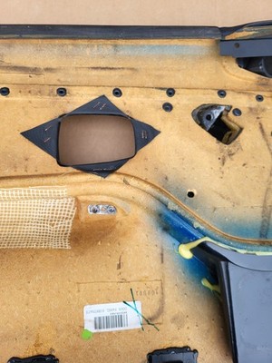 BMW Z3 Roadster Tür Verkleidung Leder Schwarz RECHTS + Griff + Alu Blende