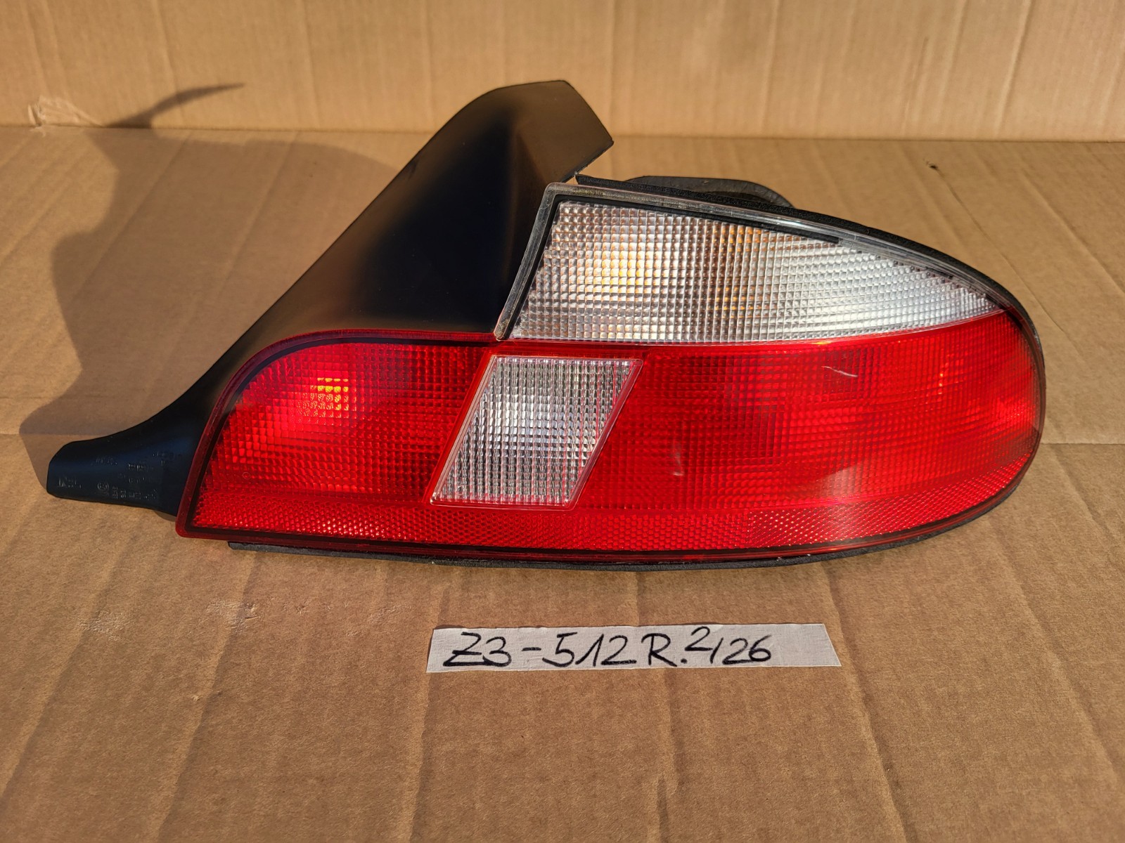 BMW Z3 Roadster Rückleuchte Rücklicht Bremslicht 8384512 RECHTS rot weiss