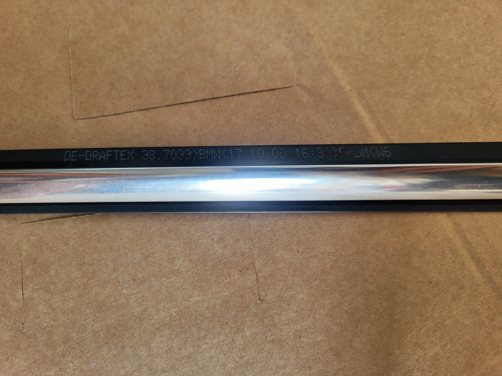 BMW E46 Cabrio Schachtabdeckung Zierleiste Chrom für Beifahrer Tür RECHTS