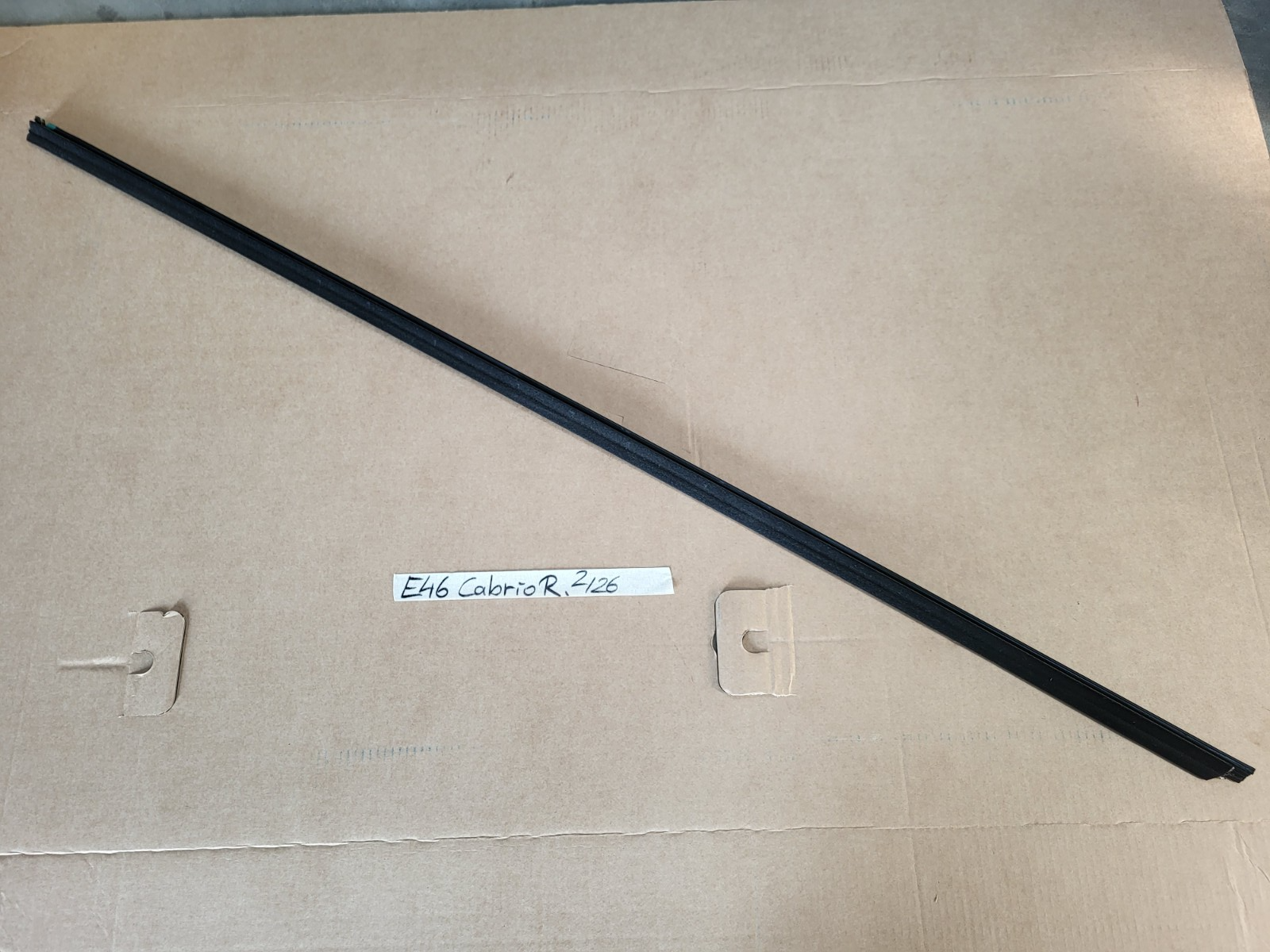 BMW E46 Cabrio Schachtabdeckung Zierleiste Chrom für Beifahrer Tür RECHTS