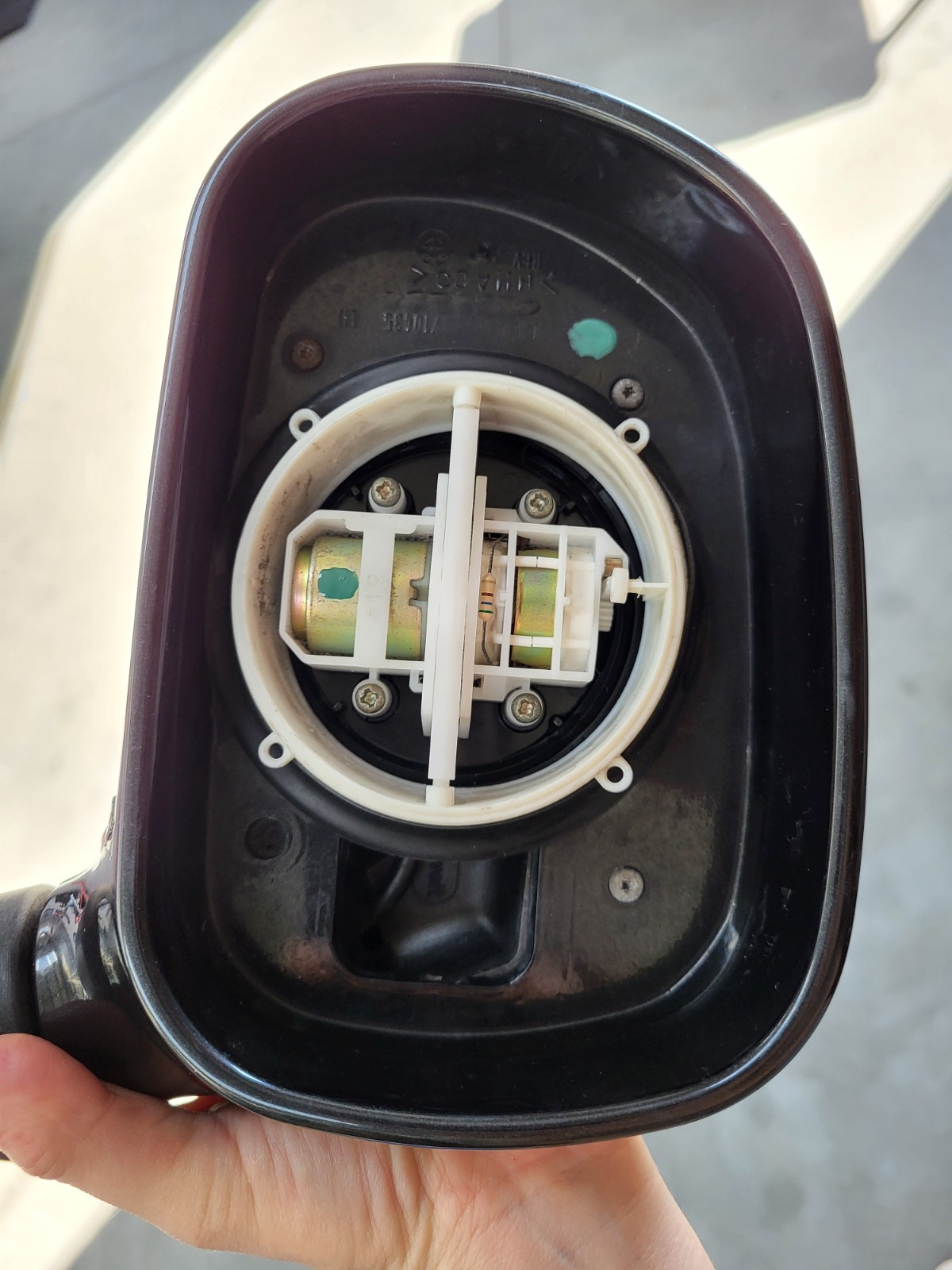 BMW Z3 Roadster + Coupe Seiten Außen Spiegel Glas Motor LINKS Schwarz Metallic