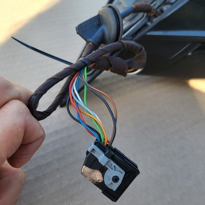 BMW E46 Cabrio Coupe Außen Spiegel RECHTS schwarz Memory Funktion anklappbar