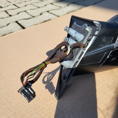 BMW E46 Cabrio Coupe Außen Spiegel RECHTS schwarz Memory Funktion anklappbar