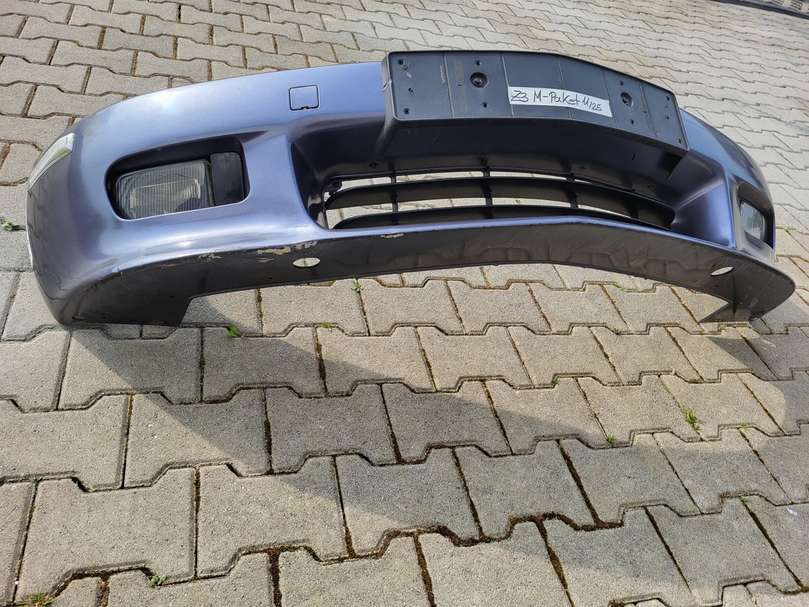 BMW Z3 Frontschürze M-Stange Verkleidung Stoßstange Träger  VORNE Grau ABHOLUNG