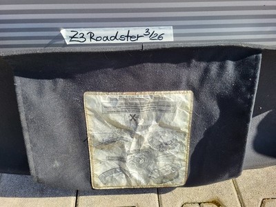 BMW Z3 Roadster Verdeck Verkleidung Abdeckung Persenning Schwarz 8412054