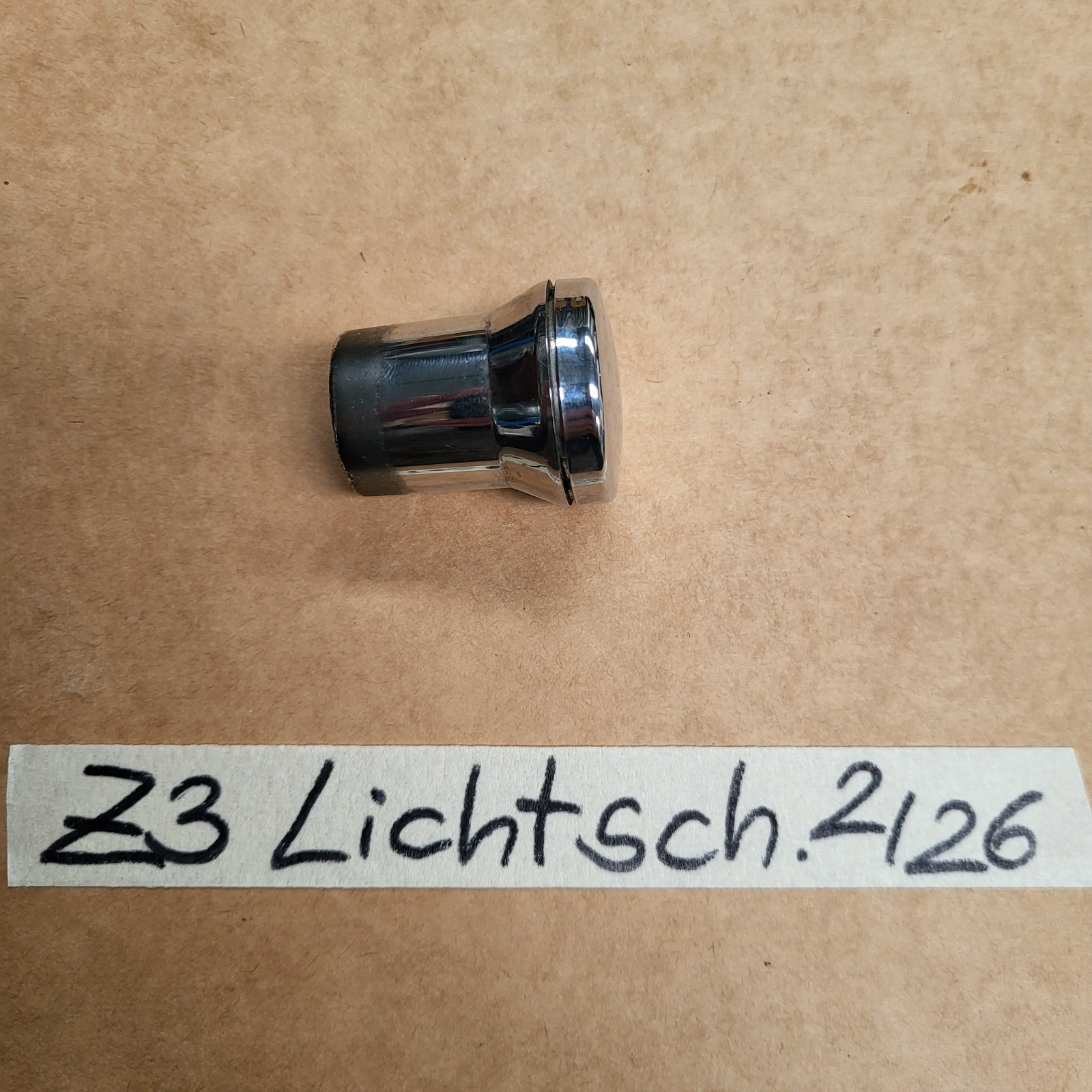 BMW Z3 Roadster + Coupe Chrom Knopf für Lichtschalter