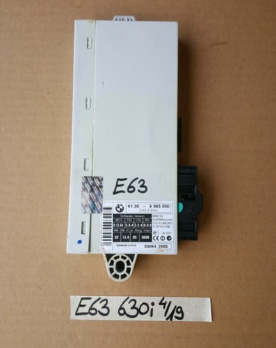 BMW E63 E64 Motor Steuergerät 7555361 N52 CAS Modul 6965050 Schlüssel Schloss