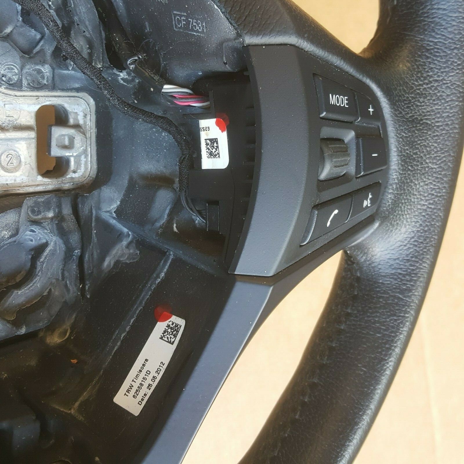 BMW F30 F31 Sport Lenkrad Leder MFL Lenker Fahrer Airbag-Modul 6791330 