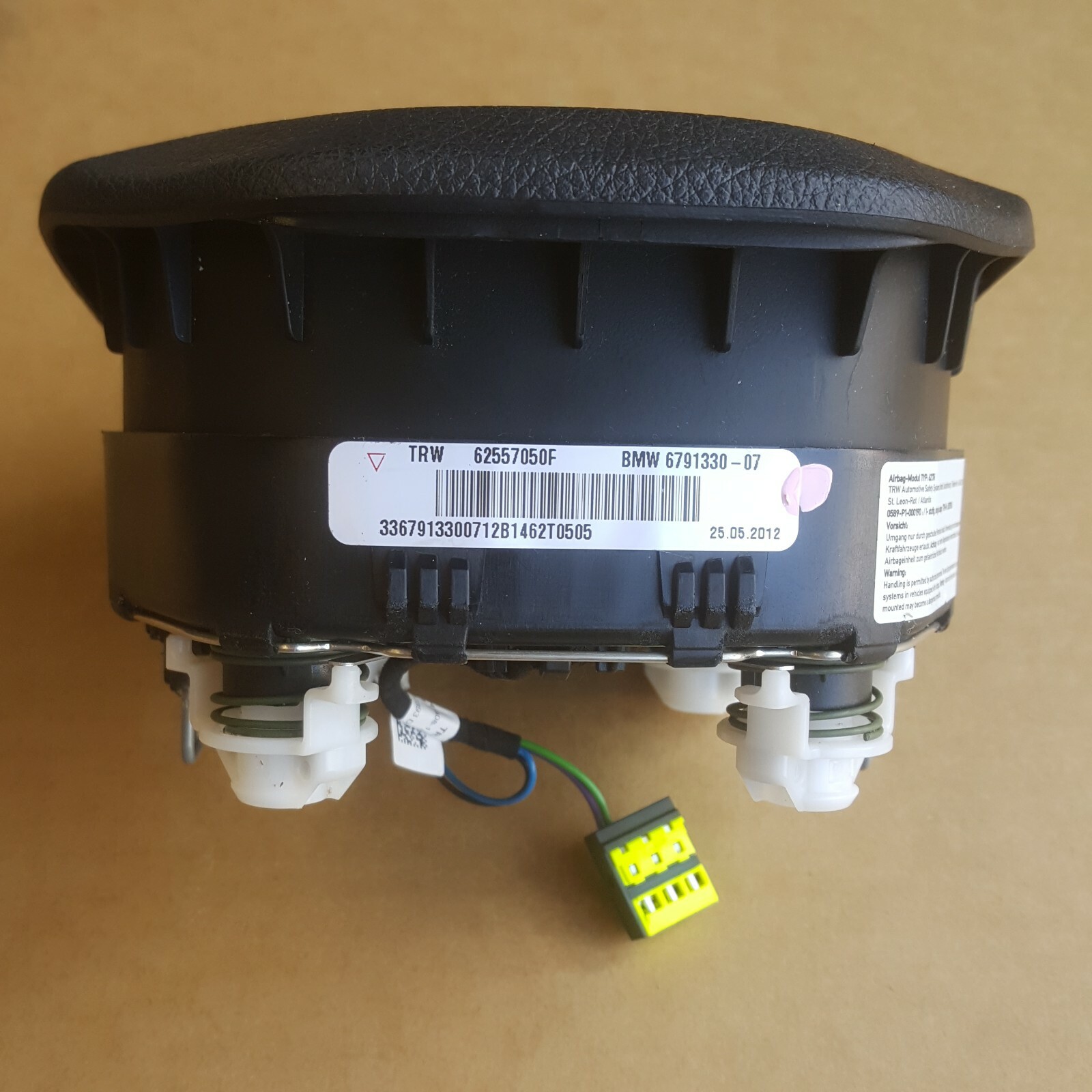 BMW F30 F31 Sport Lenkrad Leder MFL Lenker Fahrer Airbag-Modul 6791330 