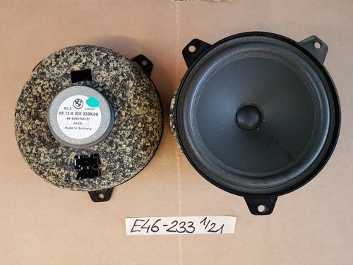 BMW E46 Tür Lautsprecher Set Breitband Stereo Box 8368233