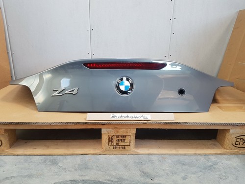 BMW Z4 E85 Heckklappe Kofferraum Klappe Heckdeckel Stratus grau 440  ABHOLUNG 