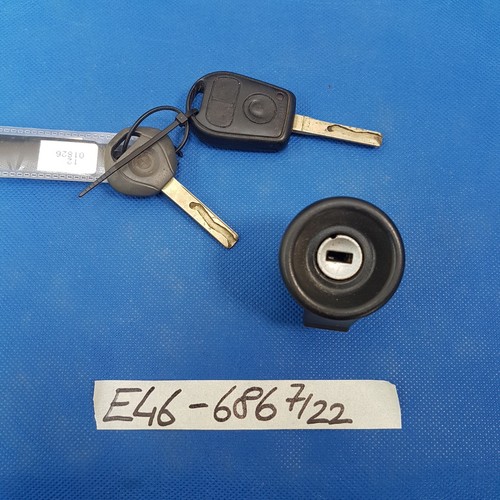 BMW E46 Limousine Touring Zündschloss Zylinder  1094686 + Schlüssel Ring Antenne