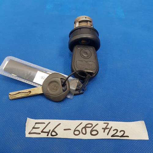 BMW E46 Limousine Touring Zündschloss Zylinder  1094686 + Schlüssel Ring Antenne